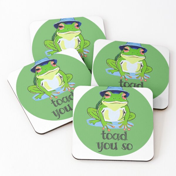 Item preview, Funny Sarcasm Quote Frog Toad Amphibian Green Nature Environment Sticker designed and sold by knickeryknackry.