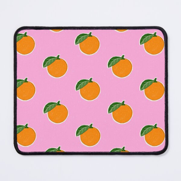 Item preview, Orange illustration. Orange printable art on pink background. Decoration with fruit designed and sold by AlarconStudio.