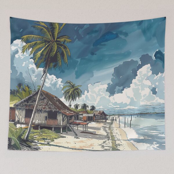 Item preview, Kiribati Digital Illustration designed and sold by ComicsFactory.