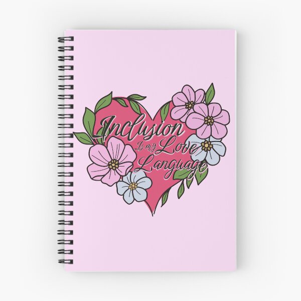 Item preview, Inclusion is my Love Language designed and sold by TattedCactus.