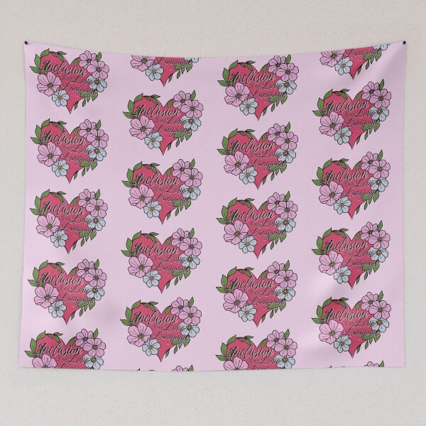 Item preview, Inclusion is my Love Language designed and sold by TattedCactus.
