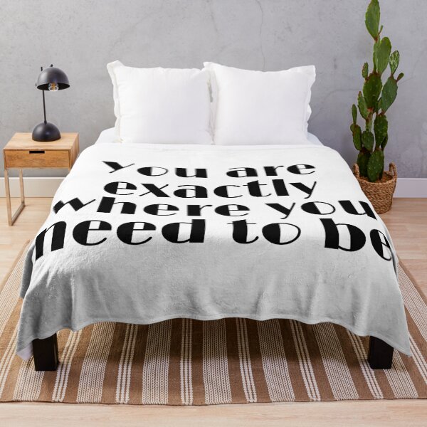 Item preview, Positive affirmations - You Are Exactly Where You Need To Be  designed and sold by Inspirationmotivation.
