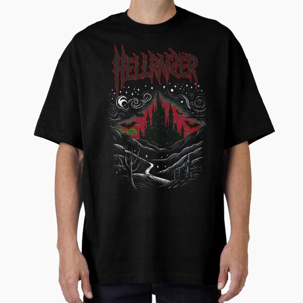 HellRaizer A Starry Nightmare Version 3 Oversized T-Shirt