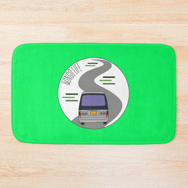 Item preview, Bongo life on the open road circle design designed and sold by LocalOddball.