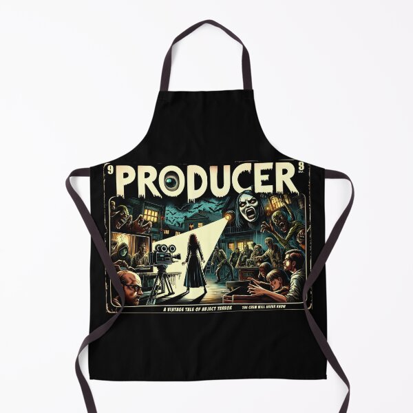 Item preview, Minimalist Horror Comic Producer - Film Crew Design designed and sold by Camera Crew.