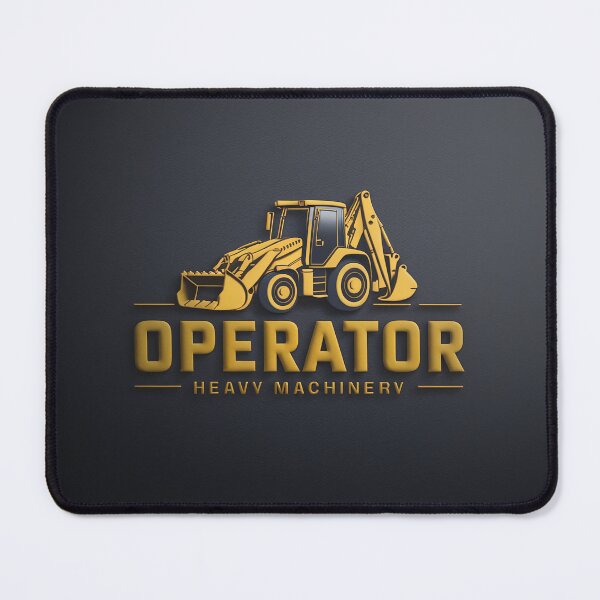 Item preview, Heavy machinery operator - excavator operator designed and sold by Digital Dreams Arts.