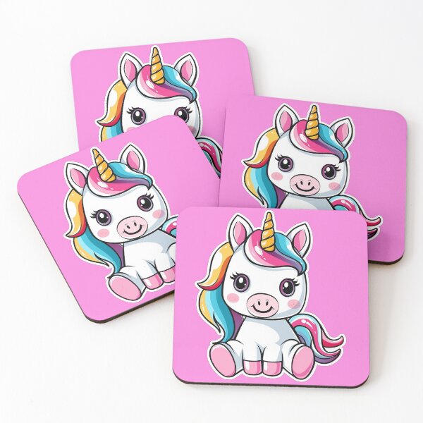 Item preview, Chibi unicorn designed and sold by KawaiiArtStyle.