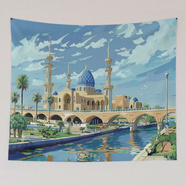 Item preview, Kuwait Digital Illustration designed and sold by ComicsFactory.