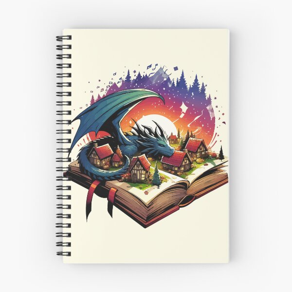 Item preview, Dragon Fantasy Books Reading is Fun designed and sold by TomFrontierArt.