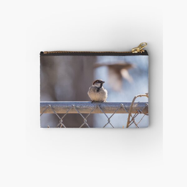 Item preview, Cute sparrow on a fence designed and sold by KRFNatureGifts.