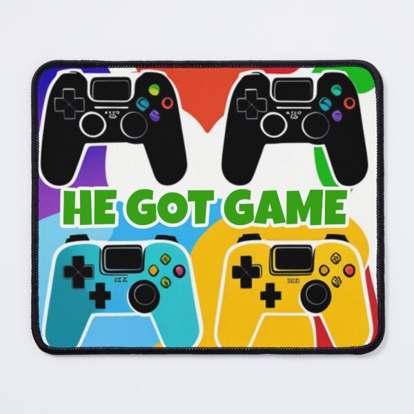 Item preview, He got game, gaming pop art designed and sold by Roxburylane.