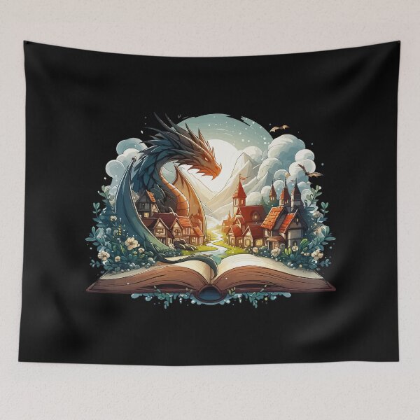 Item preview, Fantasy Books Reading is Fun designed and sold by TomFrontierArt.
