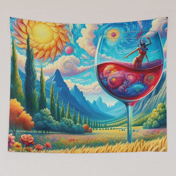 Item preview, Mandala Sky Wine Pool designed and sold by bunnyboiler.