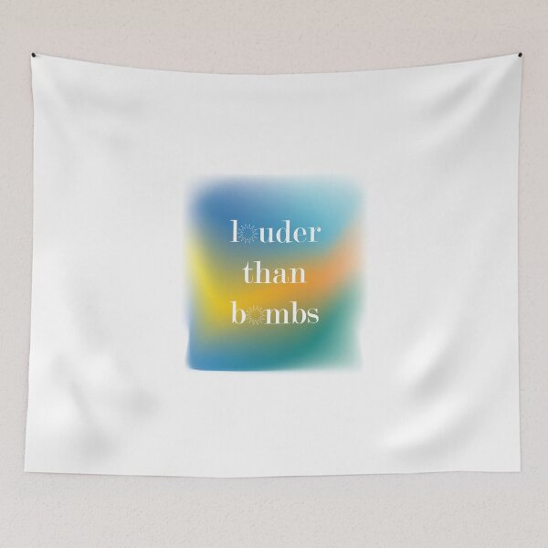 Item preview, Louder Than Bombs Print designed and sold by lulssyshop.