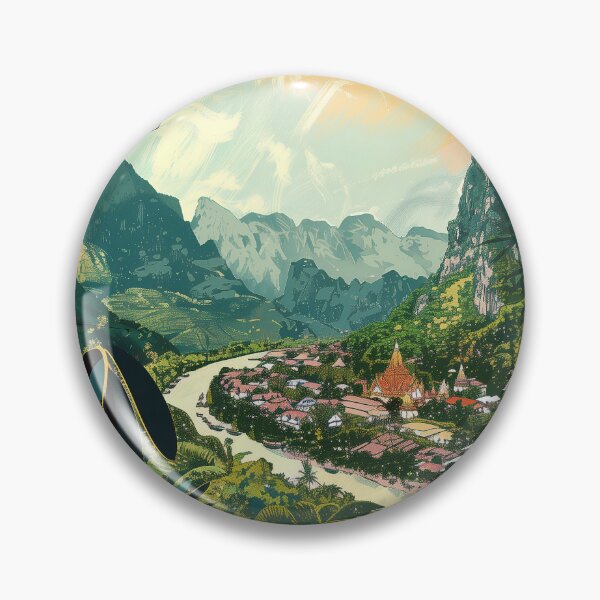 Item preview, Laos Digital Illustration designed and sold by ComicsFactory.