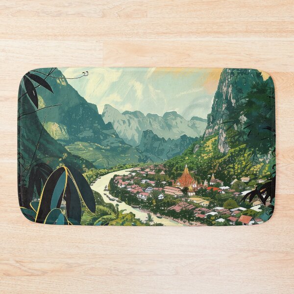 Item preview, Laos Digital Illustration designed and sold by ComicsFactory.