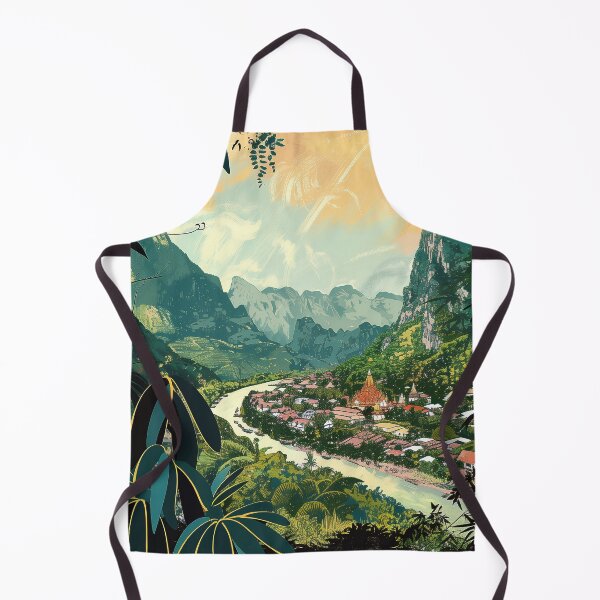 Item preview, Laos Digital Illustration designed and sold by ComicsFactory.