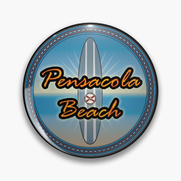Item preview, Pensacola Beach Florida stitching effect designed and sold by studioss76.