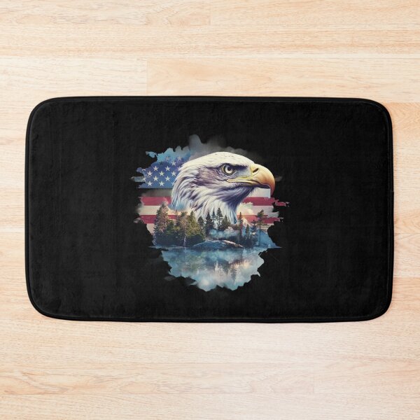 Item preview, My Spirit Mystical Animal is Eagle.Eagle head with nature. designed and sold by elnexshop.