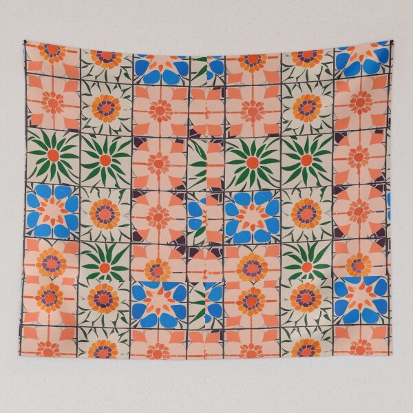 Item preview, Floral Tiles designed and sold by kendellas.