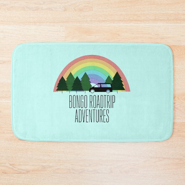 Item preview, Rainbow Bongo Roadtrip Adventures with trees designed and sold by LocalOddball.