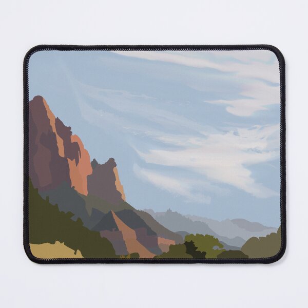 Item preview, Mt Zion National Park in Utah Cartoon designed and sold by kenedydesigns.