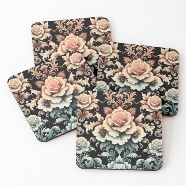 Item preview, Ombre Damask With Roses designed and sold by DesignsByPrnces.