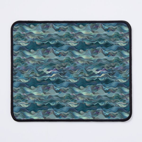 Item preview, Serene Sea Waves: Oceanic Rhythm Pattern designed and sold by Moisky Art.
