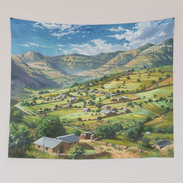 Item preview, Lesotho Digital Illustration designed and sold by ComicsFactory.
