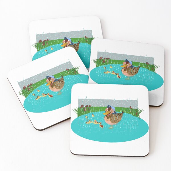 Item preview, Duckies Dunking in the Rain designed and sold by cartoonben.