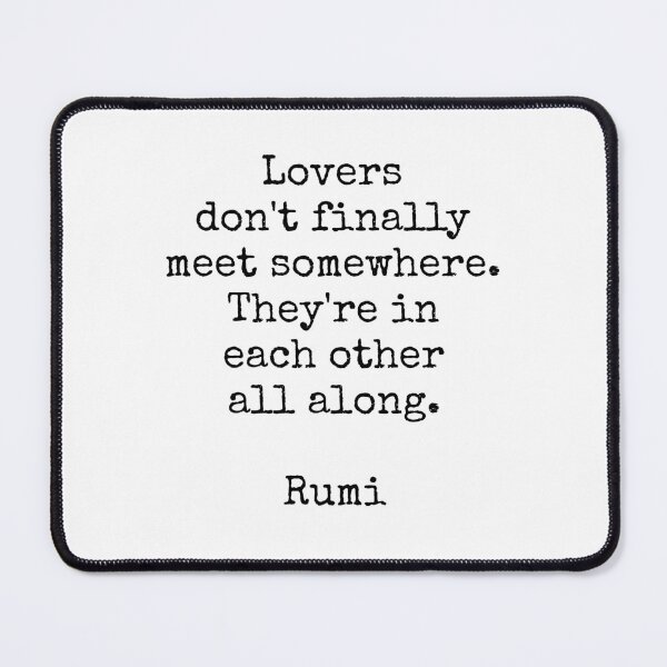 Item preview, Rumi Quotes - Lovers  designed and sold by Inspirationmotivation.