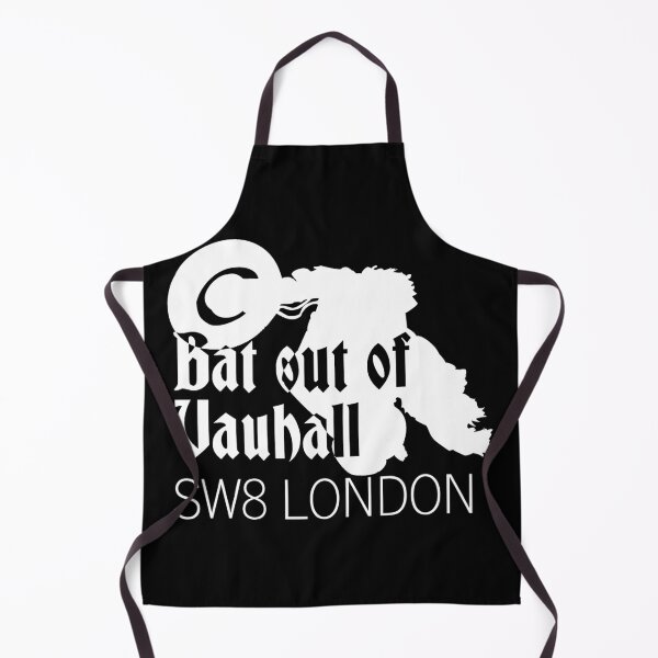 Item preview, SW8 Bat out of Vauxhall (White on black) designed and sold by Londonation.
