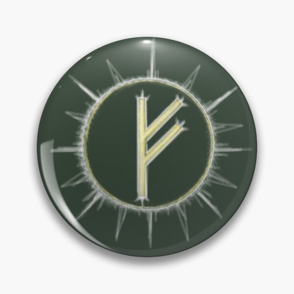 Item preview, 'Fehu Rune' - Elder Futhark design  designed and sold by Leo's Basilisk Osorronophris.