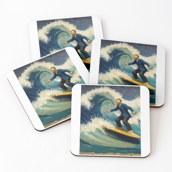 Item preview, van gogh surfing designed and sold by Similce.