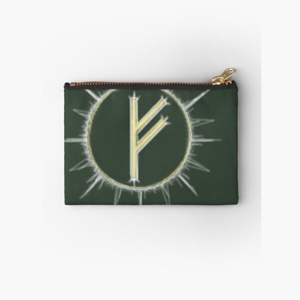 Item preview, 'Fehu Rune' - Elder Futhark design  designed and sold by Leo's Basilisk Osorronophris.