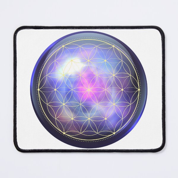 Item preview, Flower of Life in Cosmos designed and sold by WildWoodlandWitch.