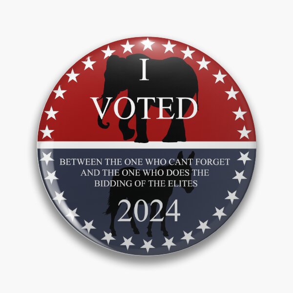 Item preview, I Voted between the one who cant forget and the one who does the bidding of elites designed and sold by WideIsTheGate.