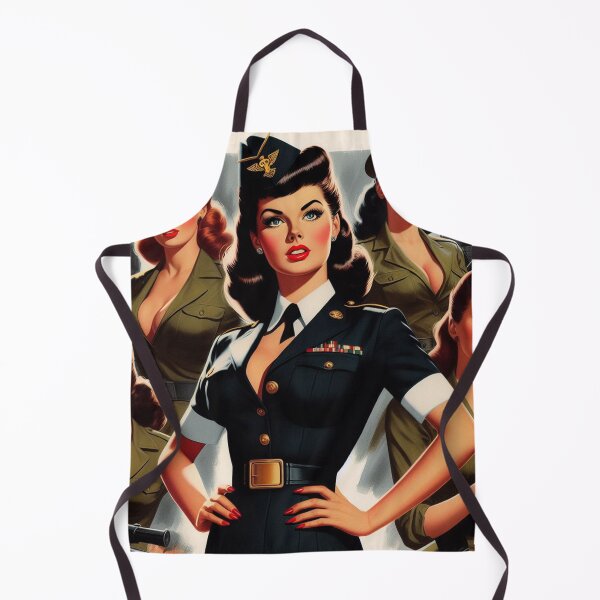 Item preview, Retro Military Pin-ups designed and sold by PulpVintage.