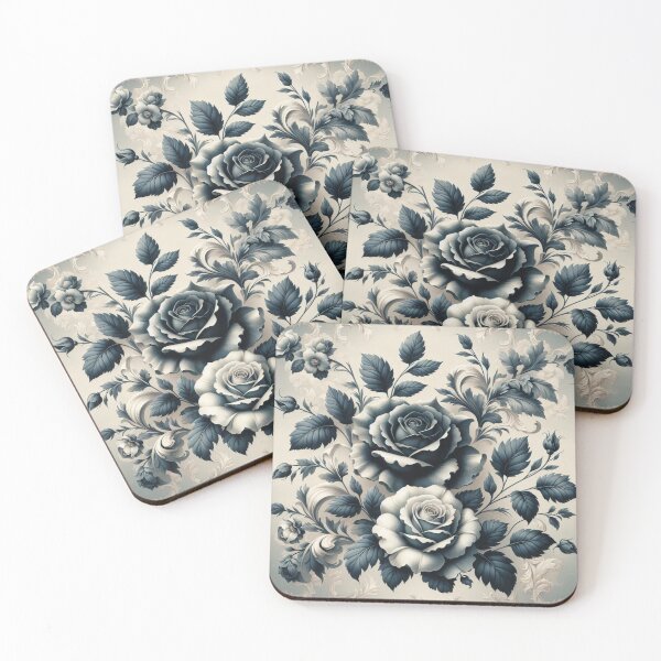 Item preview, Ombre Damask With Roses designed and sold by DesignsByPrnces.