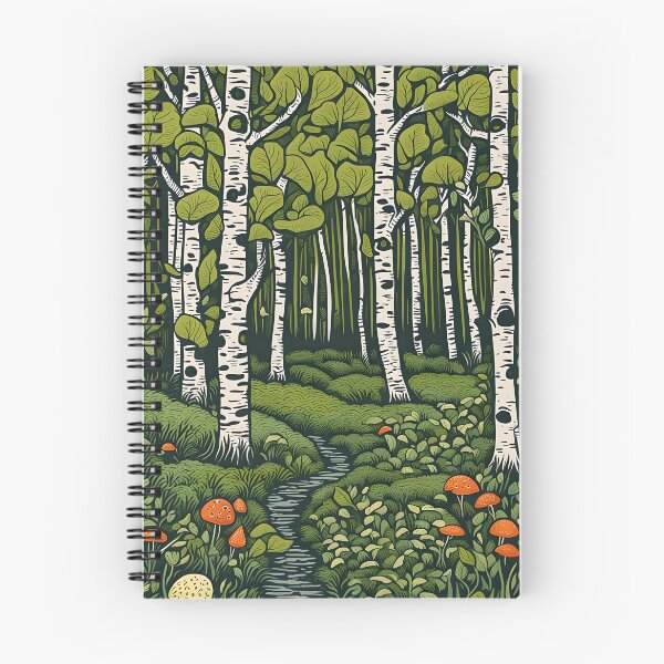 Item preview, Birch woodland  designed and sold by Green-Goddess-.