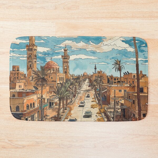 Item preview, Libya Digital Illustration designed and sold by ComicsFactory.