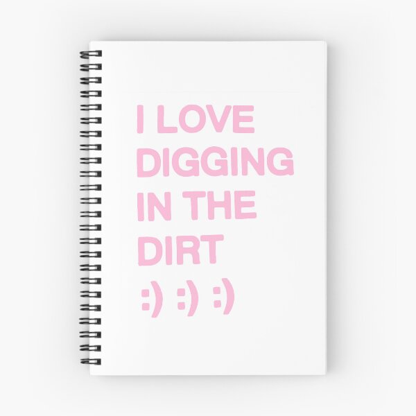 Item preview, I love digging in the dirt sticker designed and sold by prettyuglyangel.