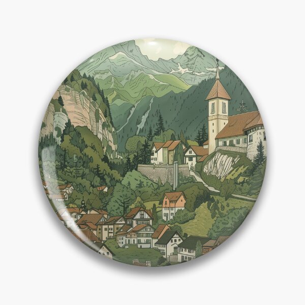 Item preview, Liechtenstein Digital Illustration designed and sold by ComicsFactory.