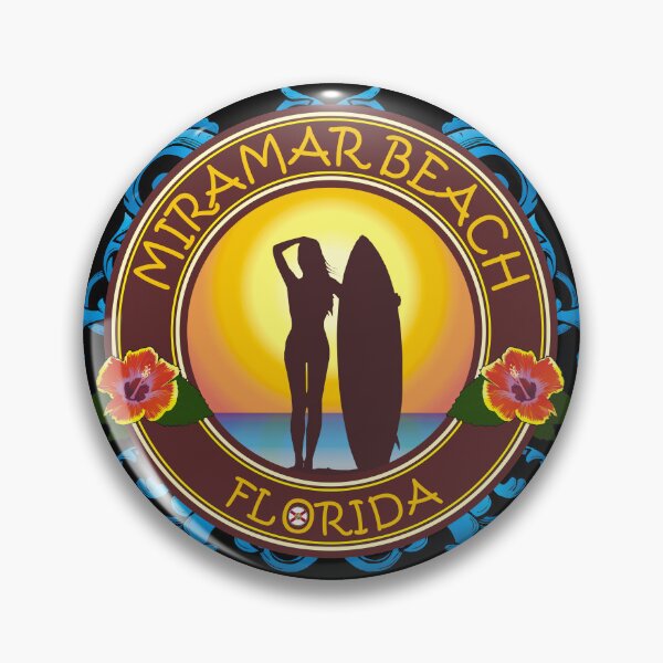 Item preview, Miramar Beach surfer girl designed and sold by studioss76.