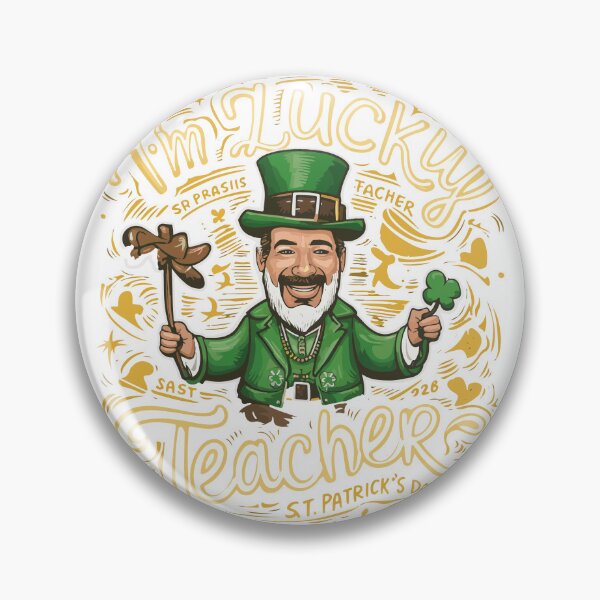 Item preview, I'm Lucky Teacher, St. Patrick's Day shirt for men and women designed and sold by kirallshop.