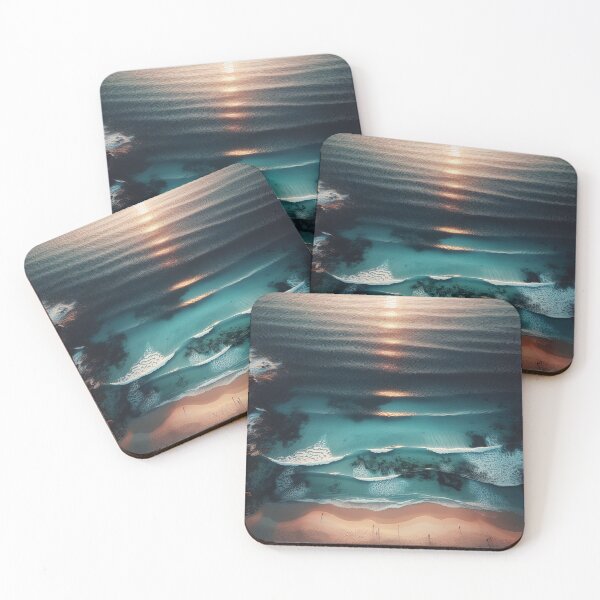 Item preview, Blue Ocean Waves  designed and sold by digoarpi.