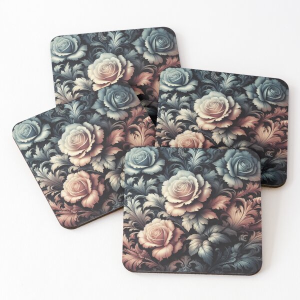 Item preview, Ombre Damask With Roses designed and sold by DesignsByPrnces.