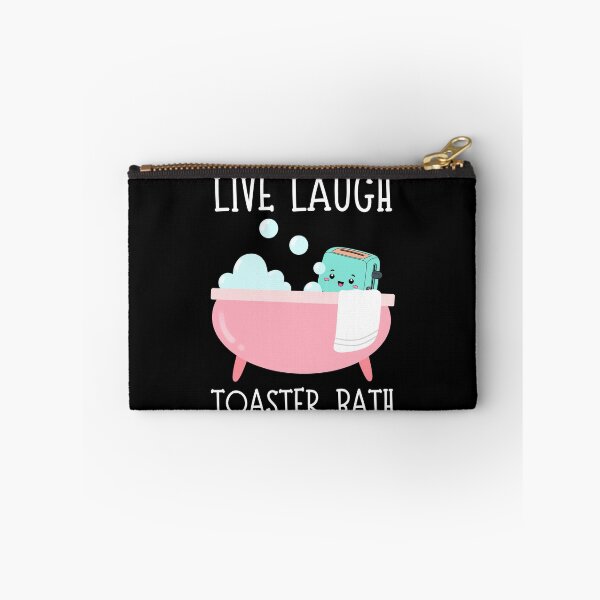 Artikelvorschau, Live Laugh Toasterbad entworfen und verkauft von RedPumpFlash.
