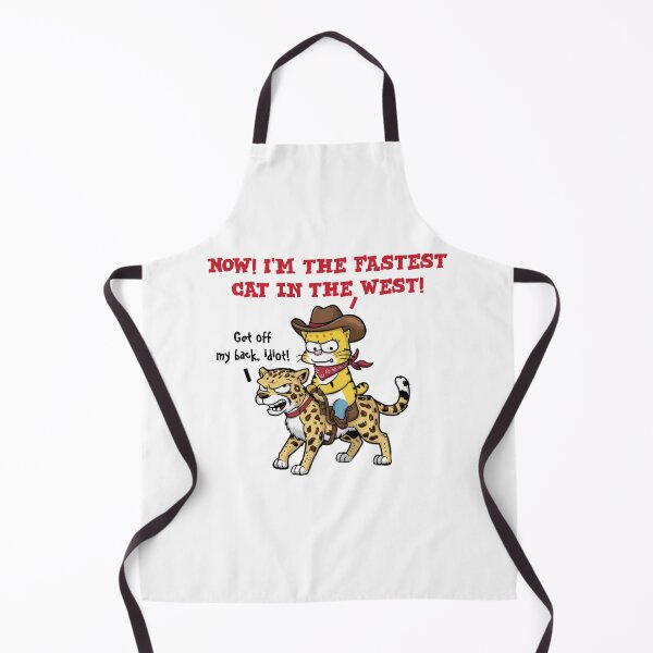 Item preview, I'm the fastest cat in the west - Funny cat riding cheetah designed and sold by Micjr.