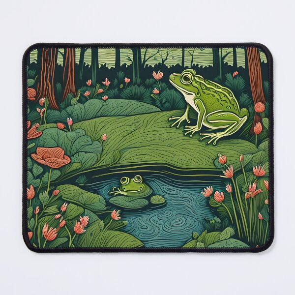 Item preview, Frogs in the pond designed and sold by Green-Goddess-.